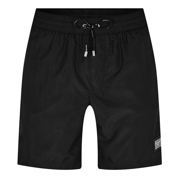 image of Dolce Gabbana O1G2R1Mq0424 Swim Shorts In Black, Men's (Size 38)