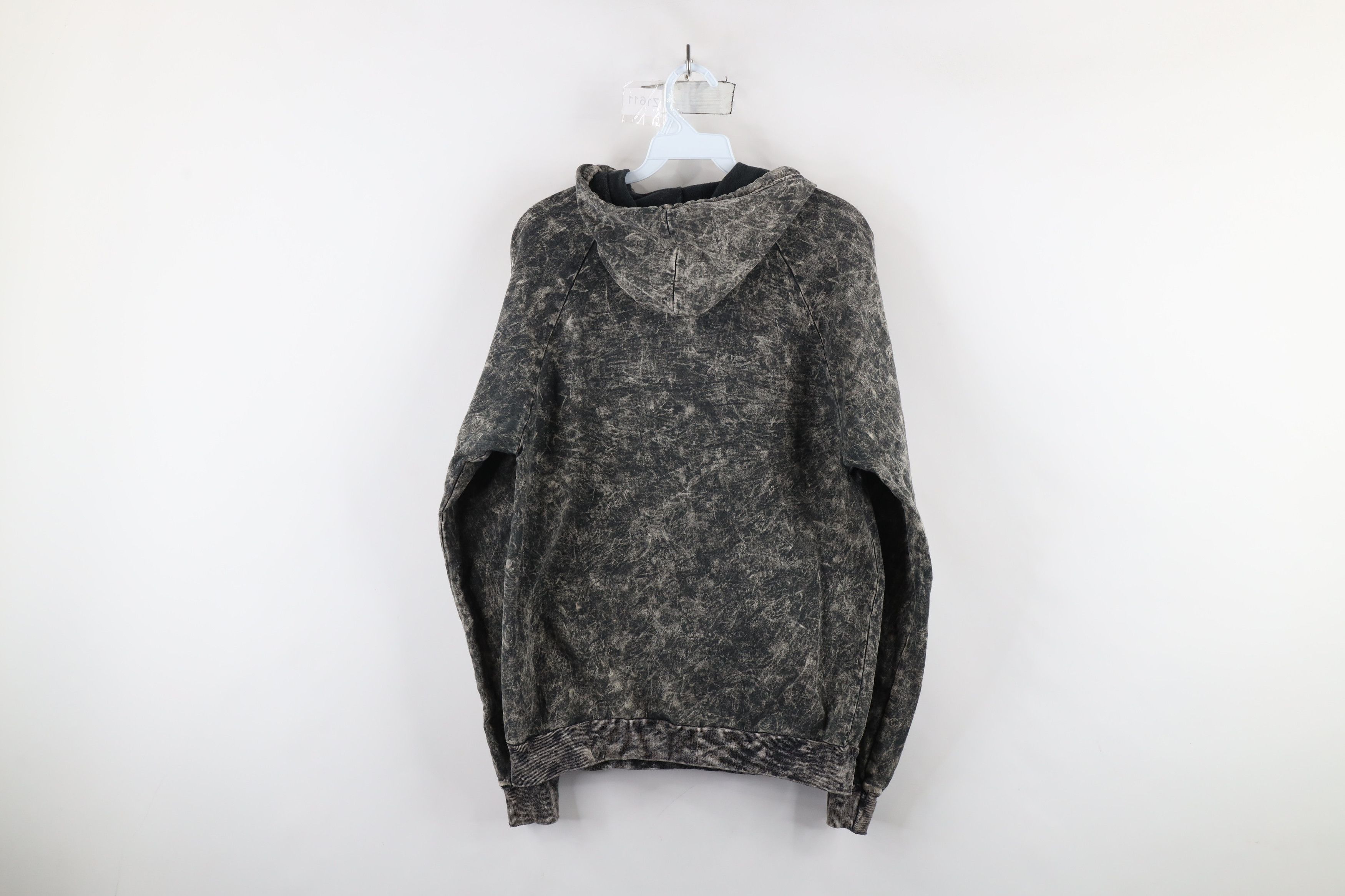 Vintage Vintage 90s Y2K Streetwear Blank Acid Wash Hoodie Sweatshirt Size US S / EU 44-46 / 1 - 12 Thumbnail