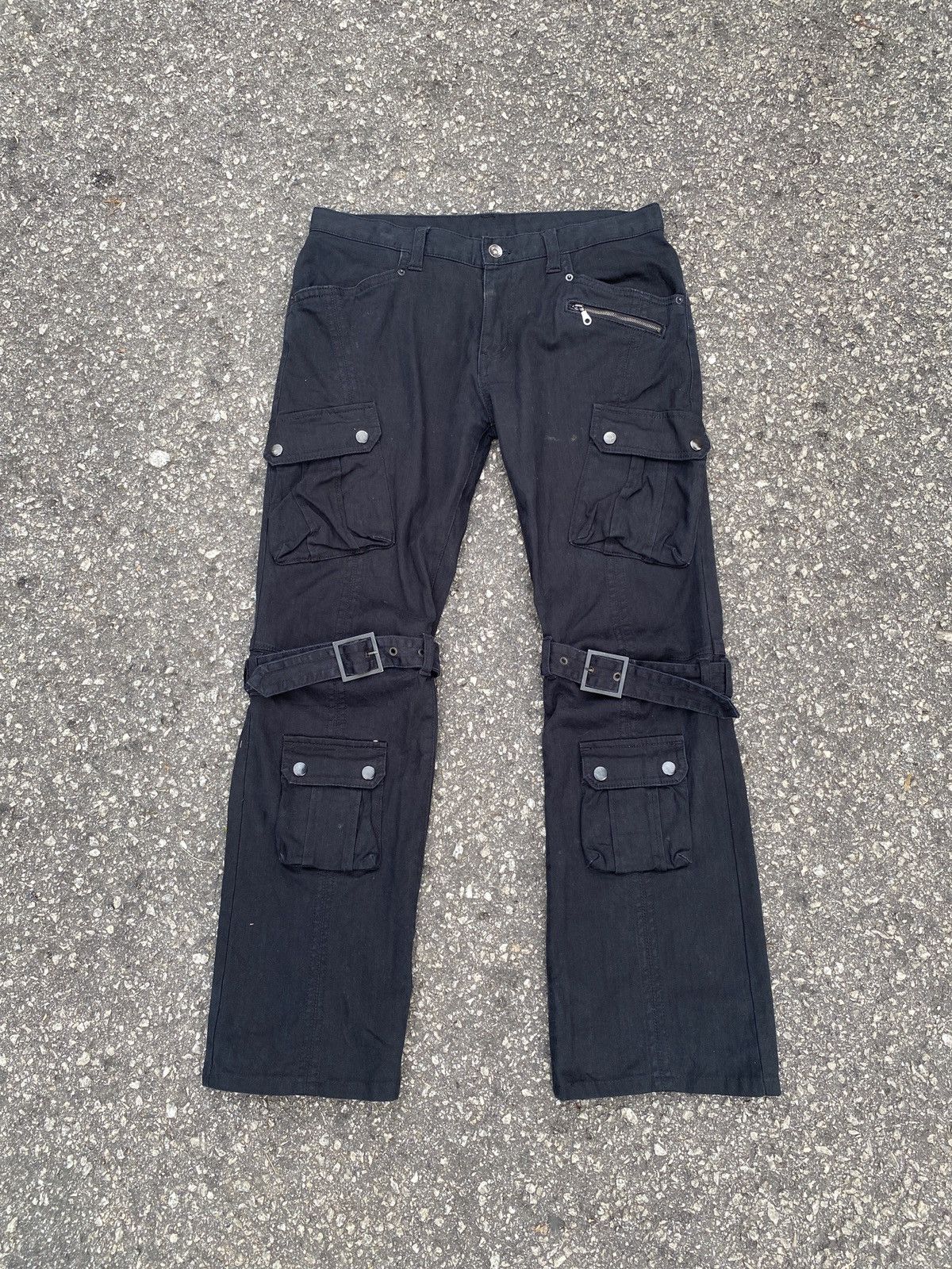 Hysteric Glamour 2000s Semantics Design Multipocket Bondage Flare Pant Size US 33 - 3 Thumbnail