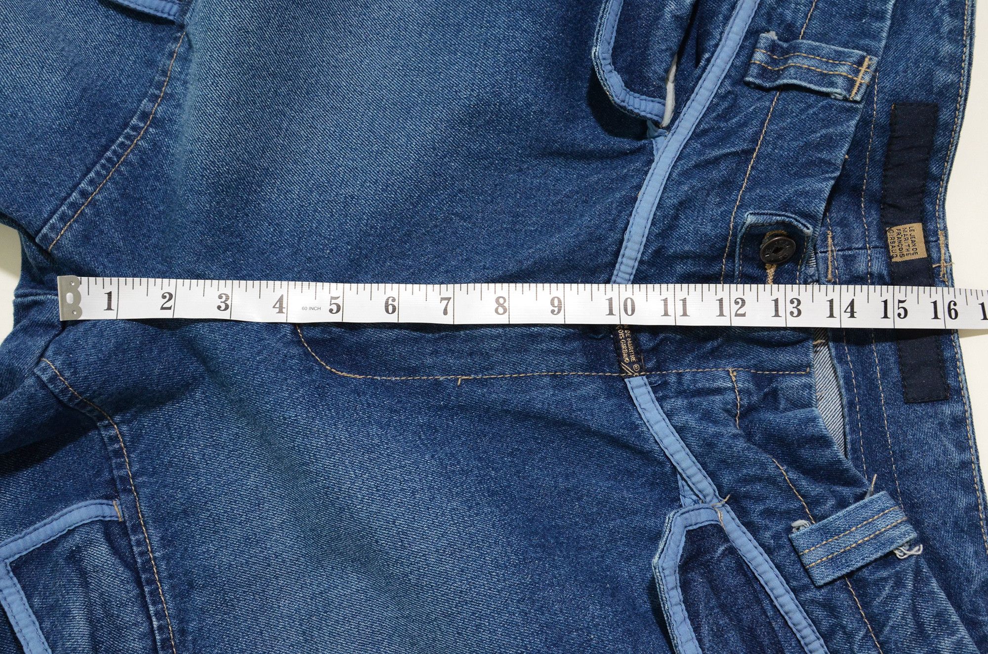 Marithe + Francois Girbaud M+FG W39 Cargo Jorts Heavy Duty Hiphop Y2K Craft Size US 39 - 12 Thumbnail