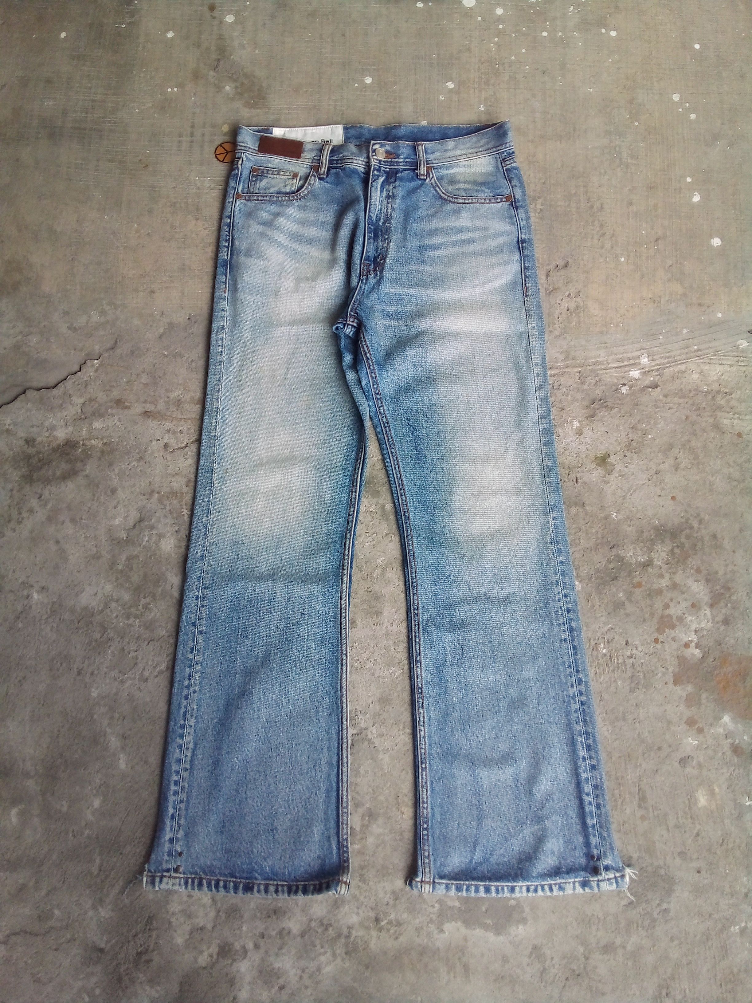 image of Andersson Bell Flare Denim in Light Blue, Men's (Size 32)