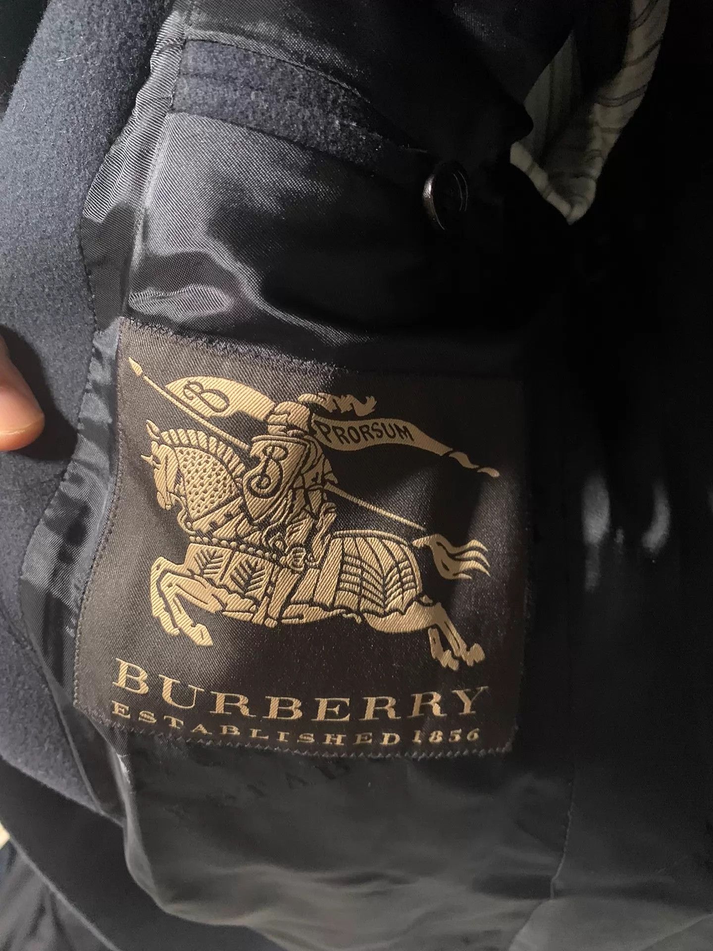 Burberry Burberry New Black Label Runway Wool Coat 46 Size US S / EU 44-46 / 1 - 4 Thumbnail