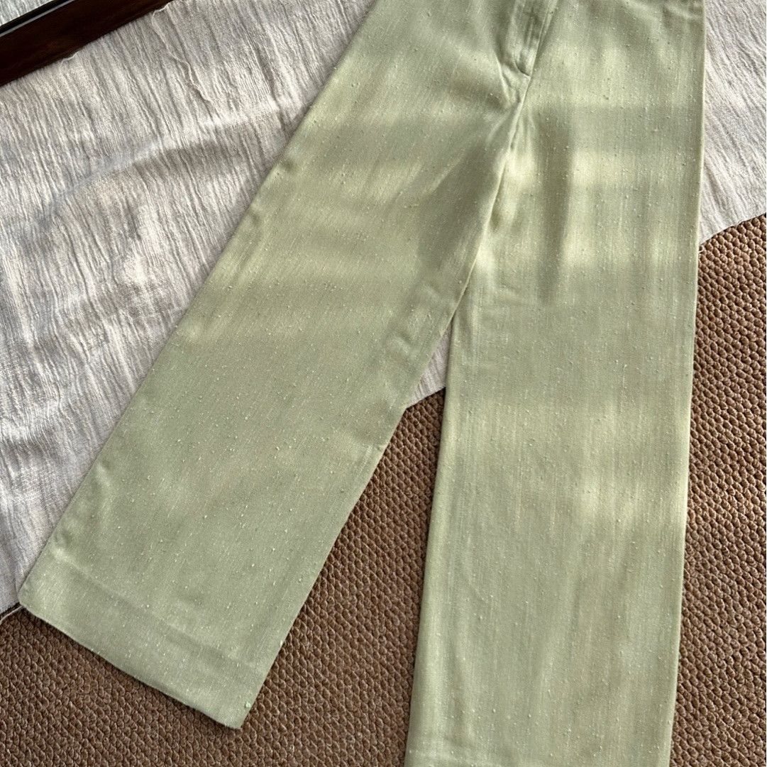 Loro Piana Loro Piana Cashmere Silk Trousers Size 42 Size 28" / US 6 / IT 42 - 1 Thumbnail