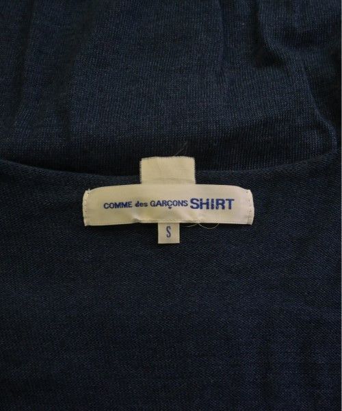 Comme des Garcons SHIRT Sweatshirt cardigan cotton button up plain V-neck Navy Blue Size US S / EU 44-46 / 1 - 8 Thumbnail
