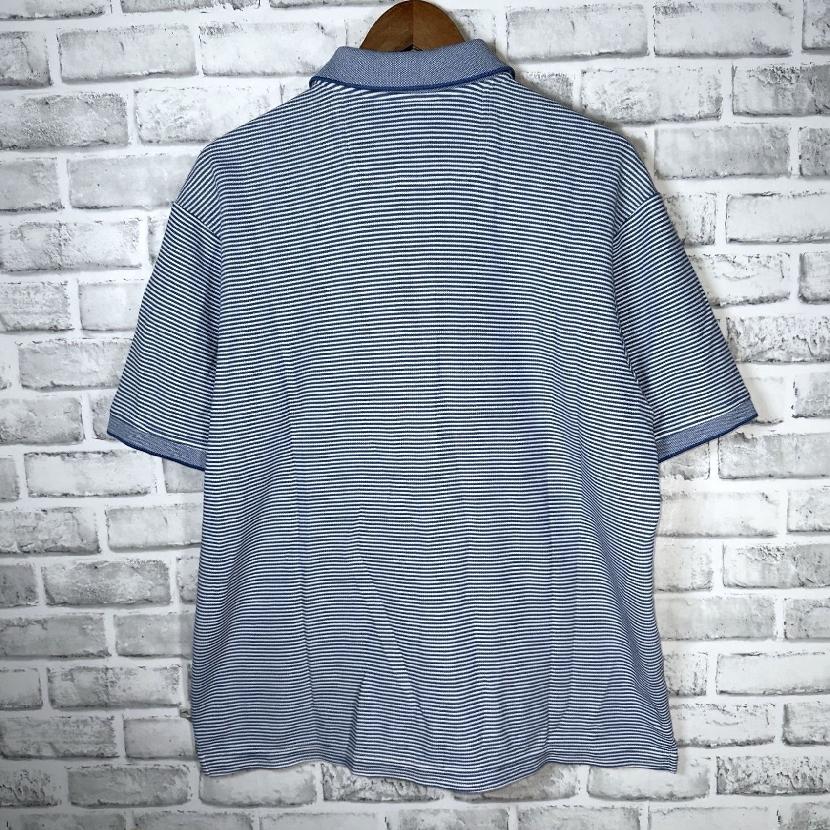 Tommy Bahama Tommy Bahama Polo Shirt Striped Multicolor Supima Cotton Blend Mens Size L Size US L / EU 52-54 / 3 - 5 Thumbnail