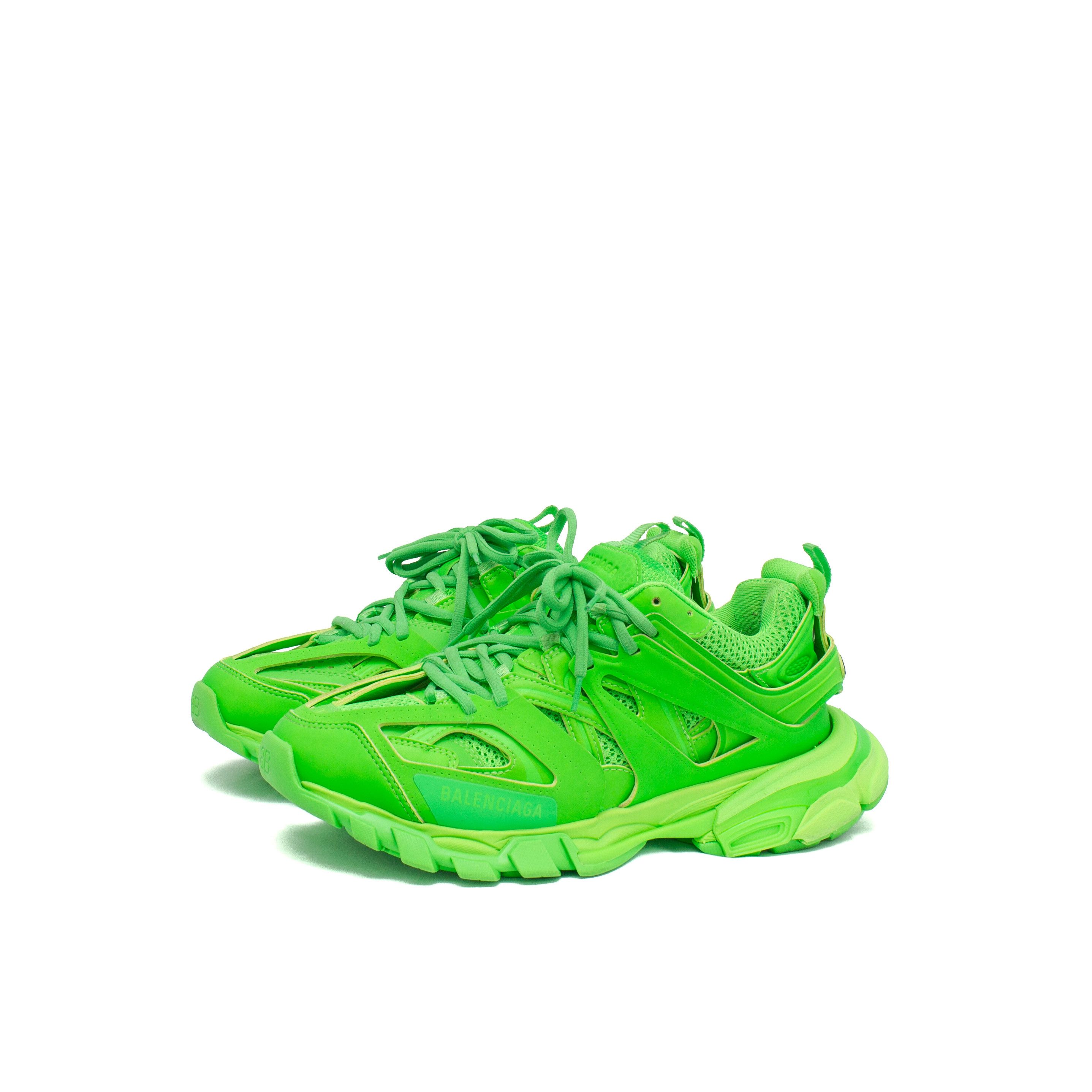 Balenciaga 995$ Balenciaga Track Sneakers Fluo Green 542023Size 40/US7 Size US 10 / IT 40 - 1 Thumbnail