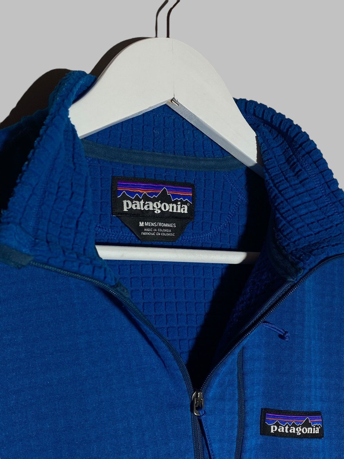 Patagonia Patagonia Waffle Fleece Full Zip Blue Sweater Size US M / EU 48-50 / 2 - 19 Thumbnail