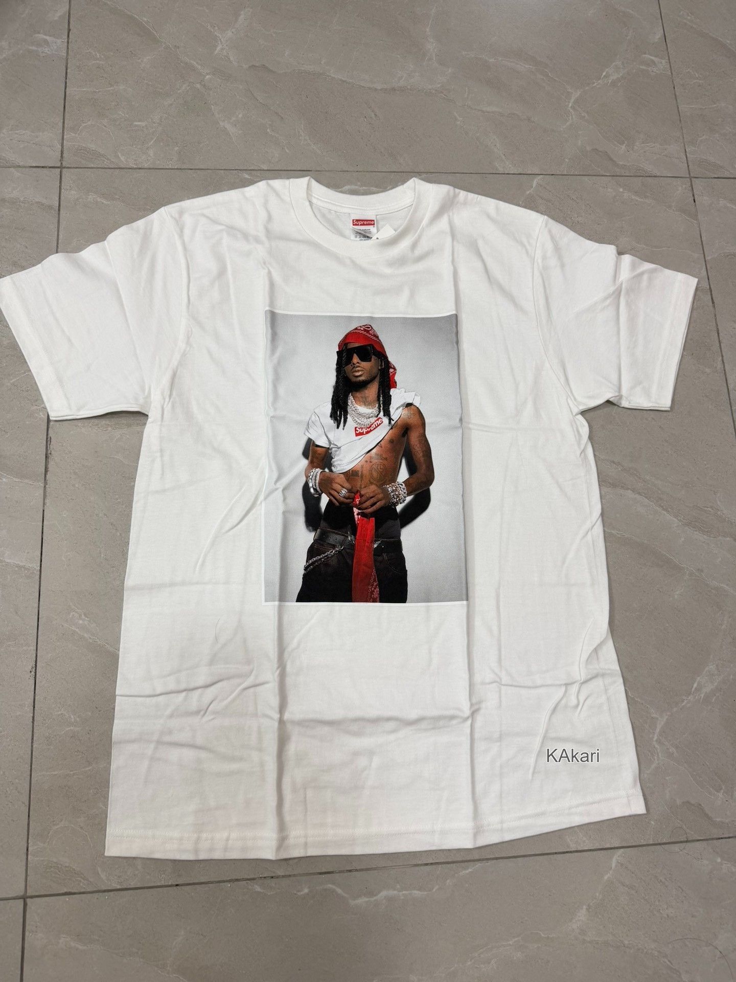 Supreme Supreme Dust Tee White FW25 | Grailed