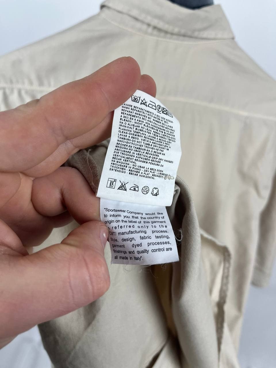 C.P. Company C.P. Company Undersixteen Vintage Logo Shirt Size 16/176 Size US S / EU 44-46 / 1 - 7 Thumbnail