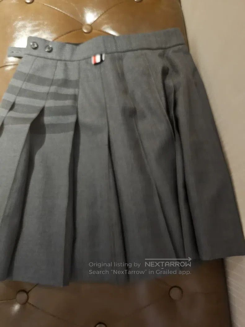 Thom Browne Thom Browne Short skirt wool pleated skirt Size 25" / US 0 / IT 36 - 2 Thumbnail