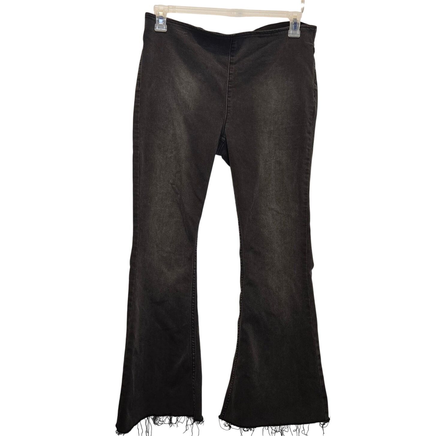 Free People Free People We the Free Penny Pull-On Flare raw hem 31 black Size 31" - 1 Thumbnail