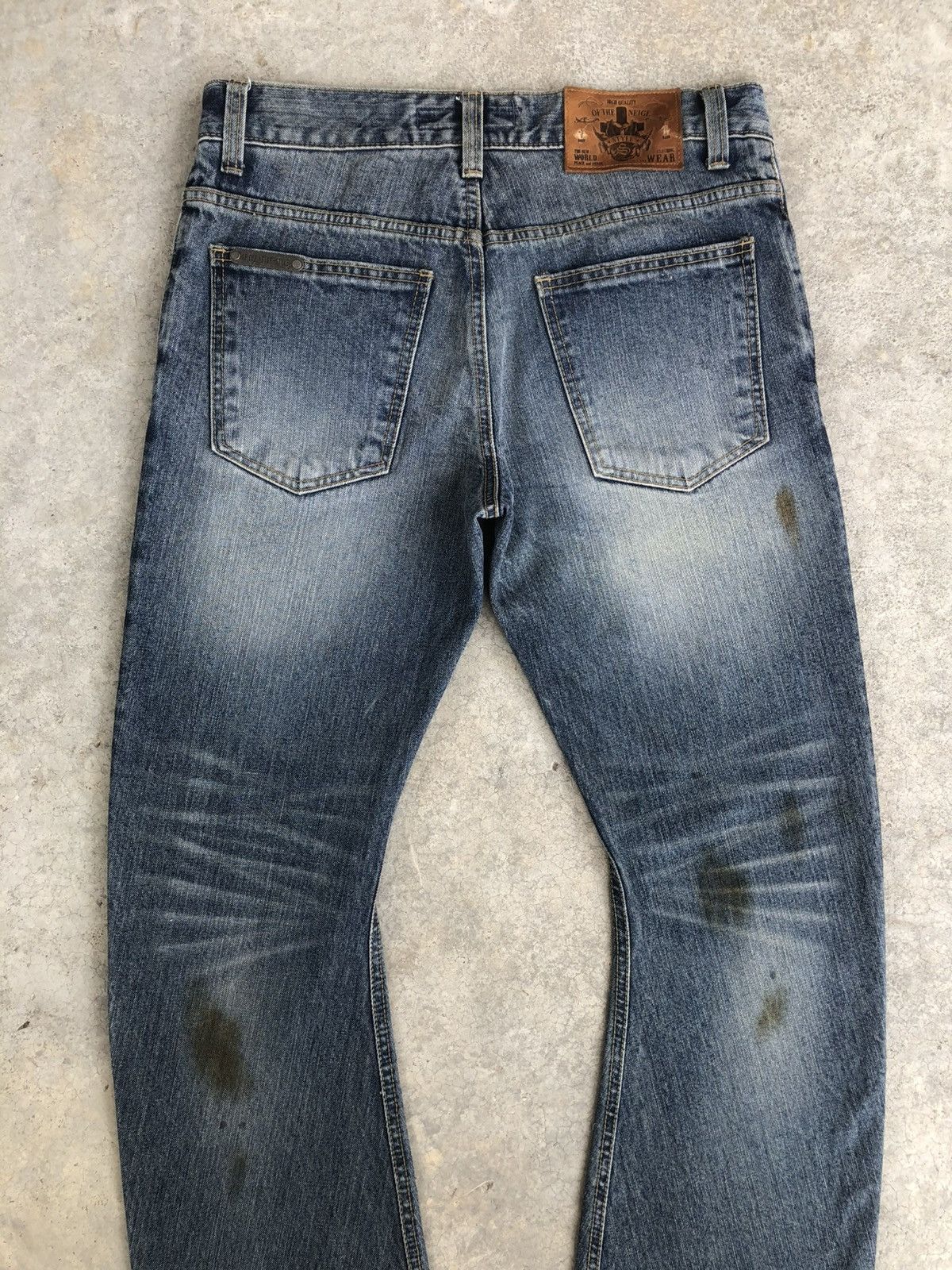 If Six Was Nine Of The Neige Flared Jeans Distressed Jeans J Cut Size US 31 - 10 Thumbnail