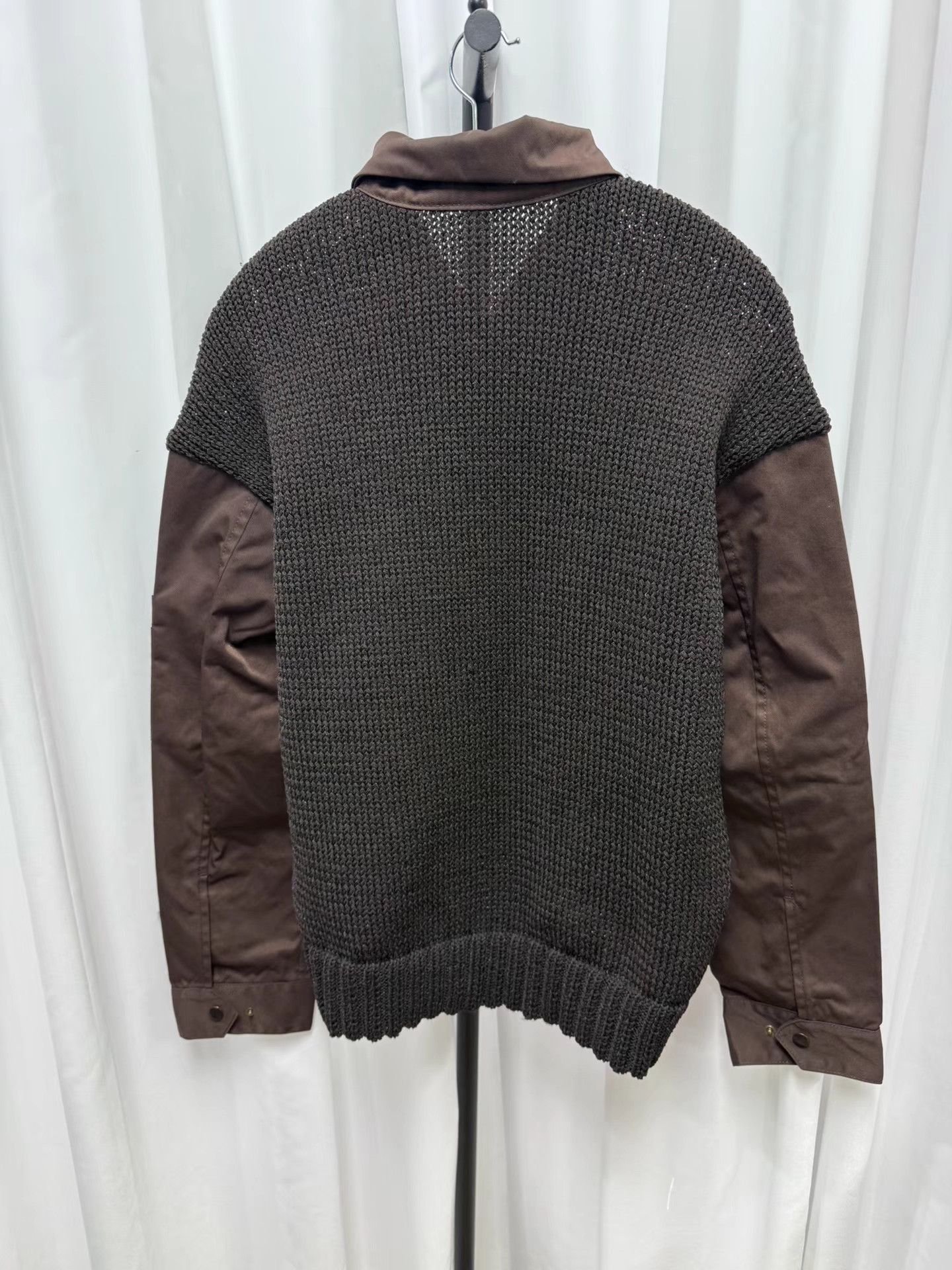 Undercover UNDERCOVER Knit & Nylon Paneled Jacket K20 Size US M / EU 48-50 / 2 - 5 Thumbnail