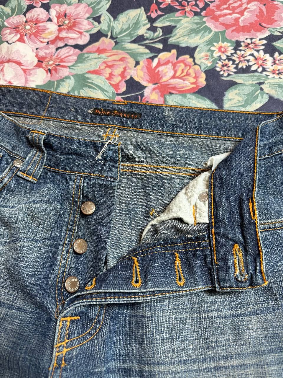 Nudie Jeans Vintage Nudie Jeans Streetwear Denim Jeans Size US 32 / EU 48 - 10 Thumbnail