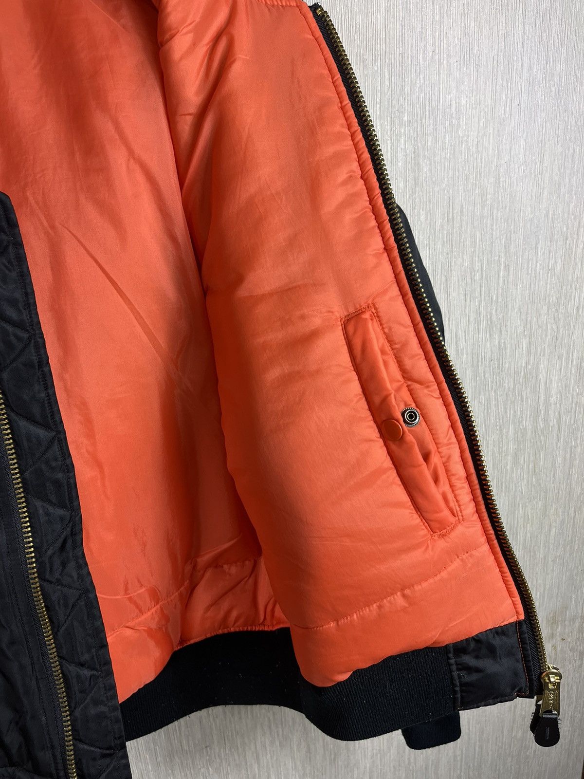 Vintage Vintage MA-1 military nylon bomber boxy jacket flyers Size US S / EU 44-46 / 1 - 19 Thumbnail