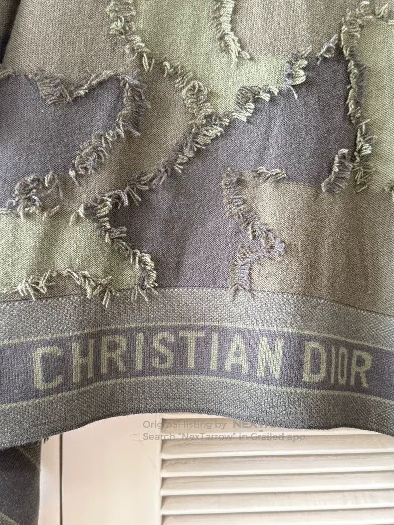 Dior Dior Cashmere cloak coat Size S / US 4 / IT 40 - 4 Thumbnail