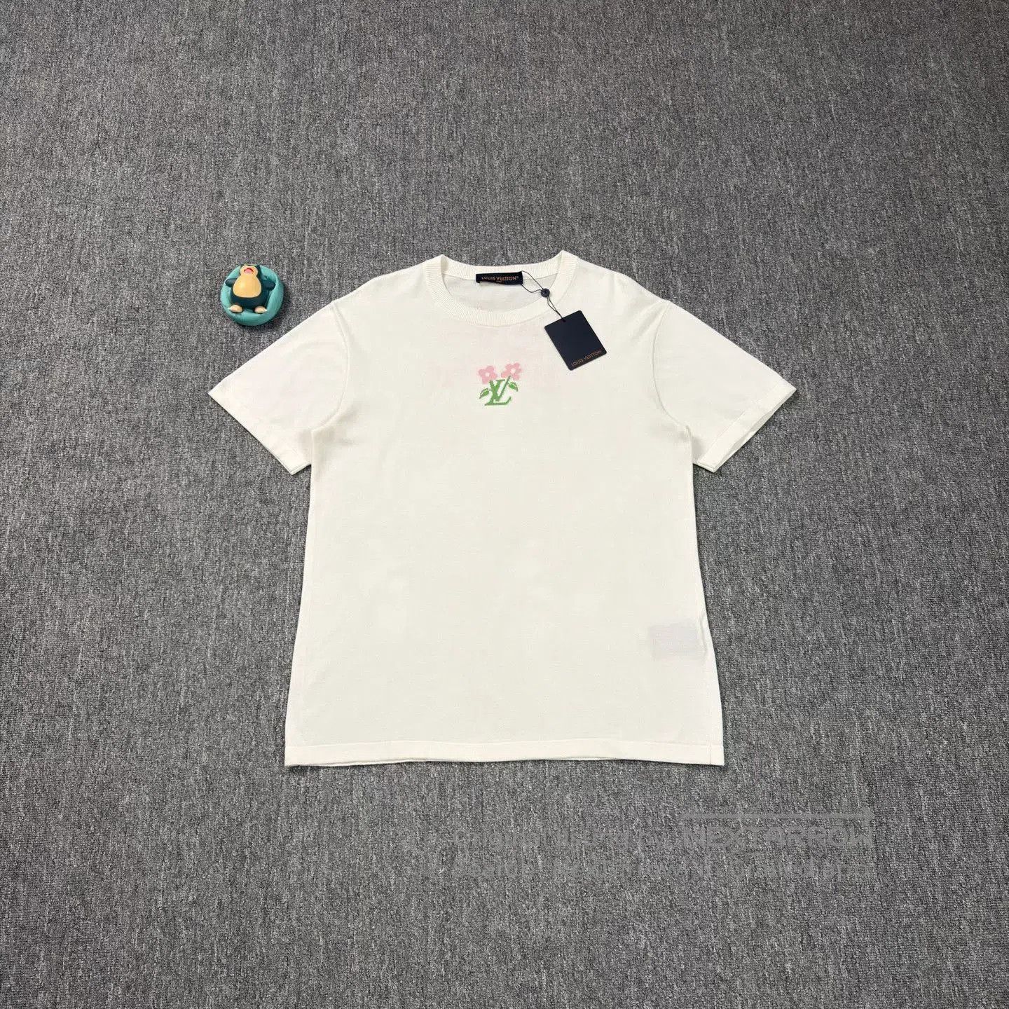 Louis Vuitton LV Tyler Collaboration Floral Knit Tee. Size L / US 10 / IT 46 - 1 Thumbnail