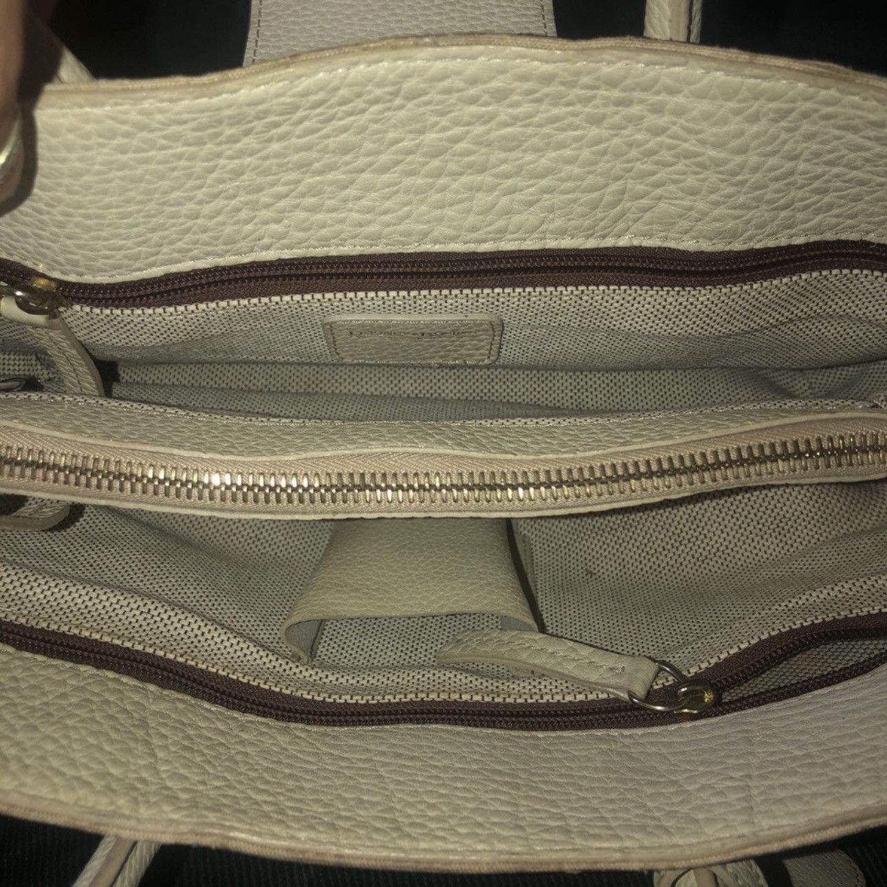 Dooney & Bourke Vintage Dooney & Bourke cream double handle signature bag Size ONE SIZE - 7 Thumbnail