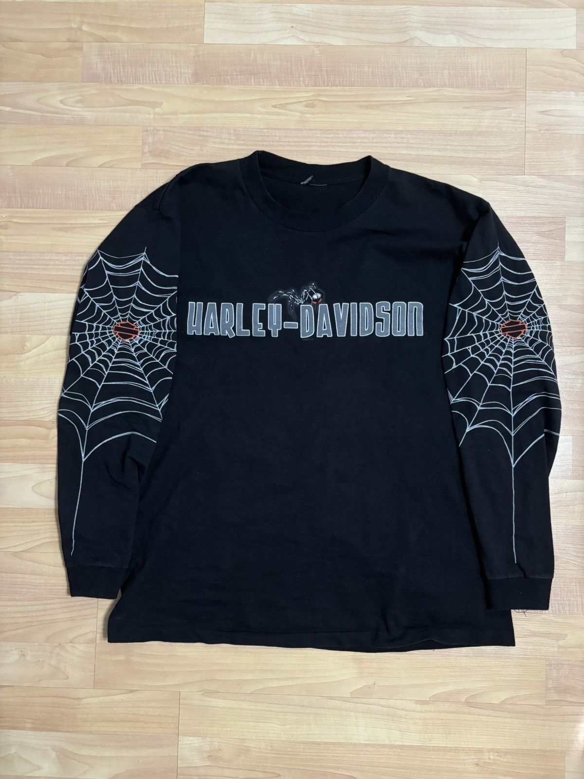 Harley Davidson × Vintage RARE 2004 HARLEY DAVIDSON SPIDER WEB