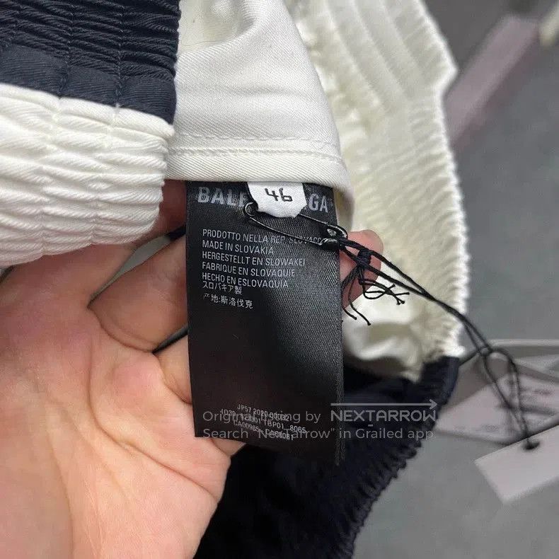 Balenciaga Balenciaga Black White Logo Jacket. Size US S / EU 44-46 / 1 - 3 Thumbnail