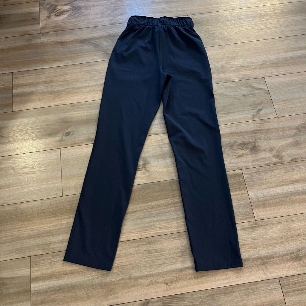 Lululemon Lululemon Stretch Luxtreme Dark Navy Casual Pants Women 2 Size 26" / US 2 / IT 38 - 6 Thumbnail