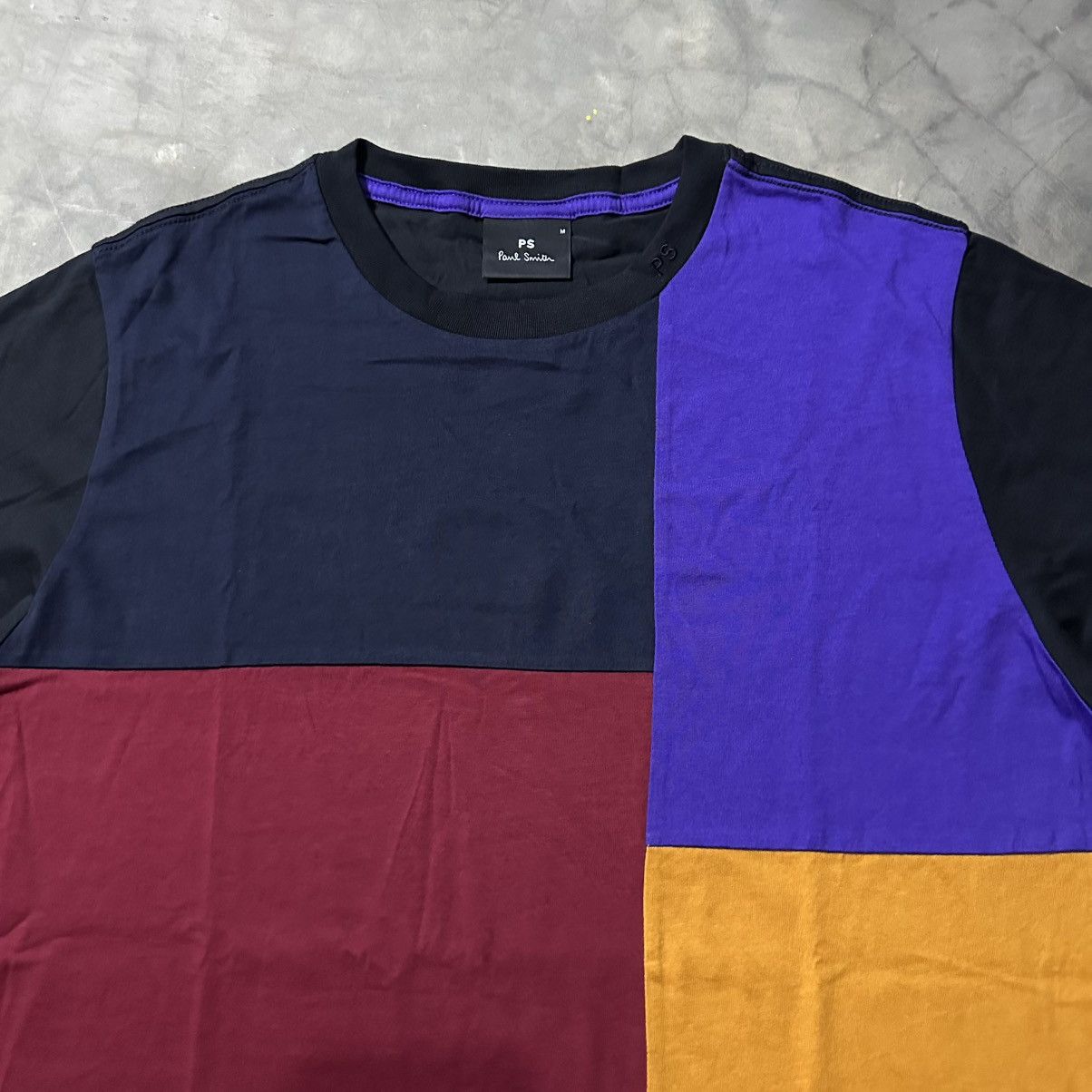 Paul Smith PAUL SMITH COLOR BLOCK TSHIRT Size US M / EU 48-50 / 2 - 2 Thumbnail