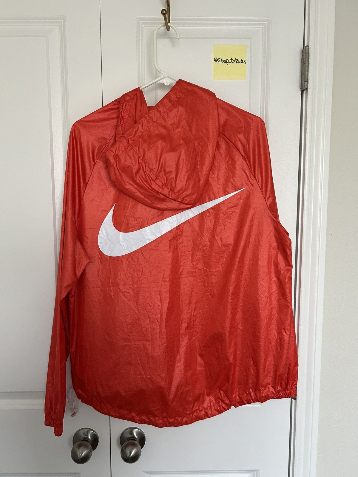Nike Nike Vintage Windbreaker Jacket (Orange) Size US L / EU 52-54 / 3 - 2 Thumbnail