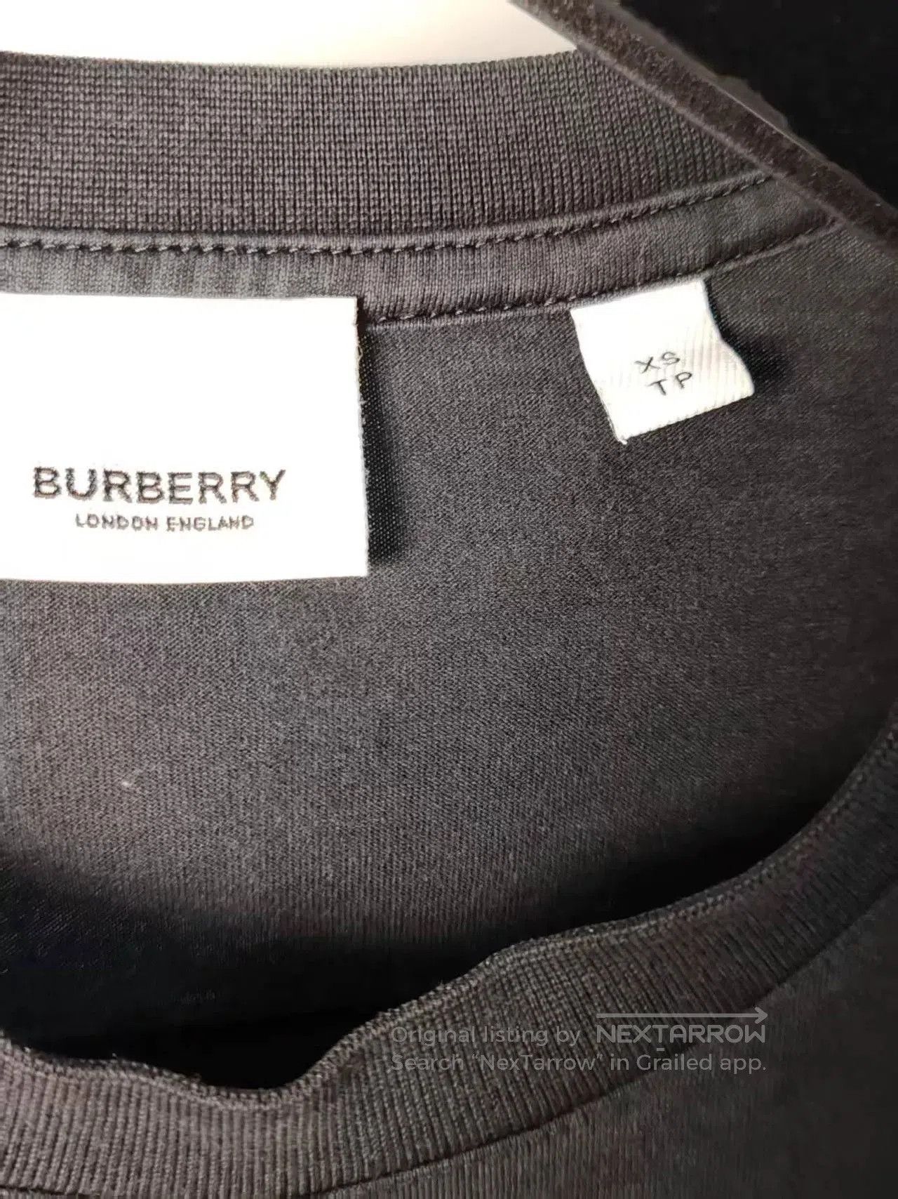 Burberry Burberry Embroidered Logo Short Sleeve Shirt. Size US M / EU 48-50 / 2 - 3 Thumbnail
