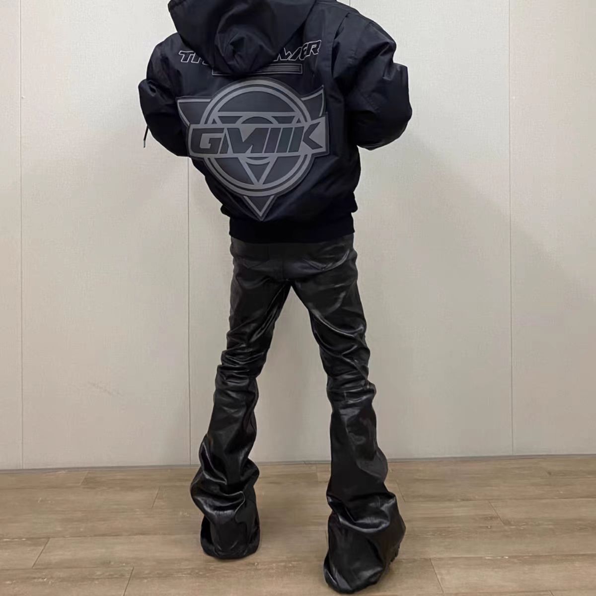 Japanese Brand × Vintage Street Dark Punk Hip Hop Glossy Pants Size US 30 / EU 46 - 3 Thumbnail