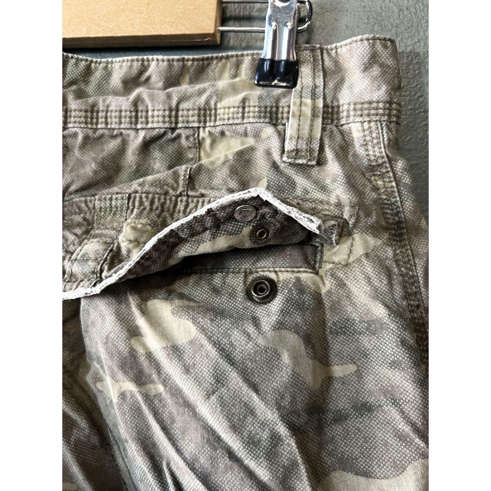 VINTAGE NAVY Mens Green Camoflauge Cargo Pants Pants 32x32 Mens Green Cargo 90s