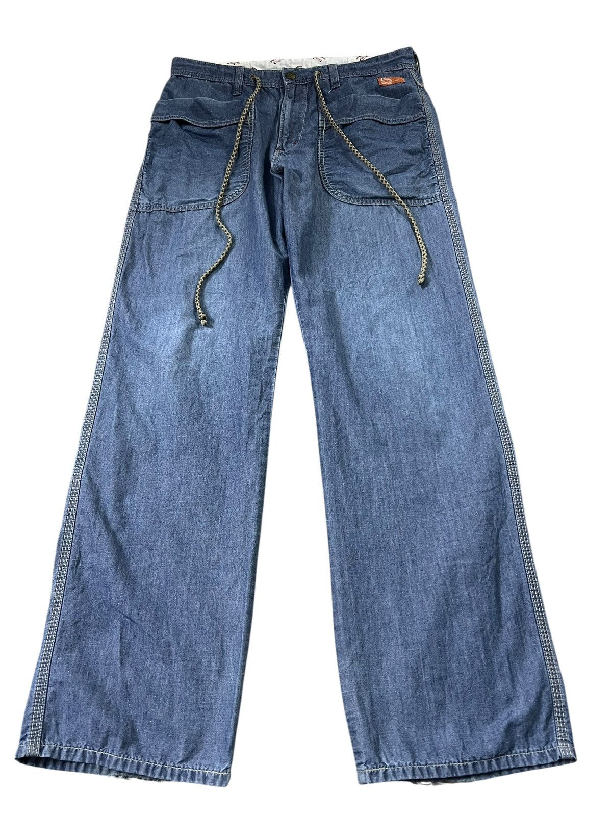 Japanese Brand EDWIN BAGGY JEANS Size US 31 - 1 Thumbnail