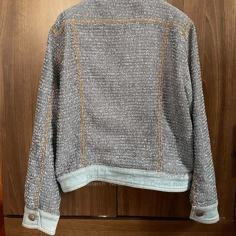 Chanel Chanel Gray Cotton Blend Women's Jacket . Size S / US 4 / IT 40 - 7 Thumbnail