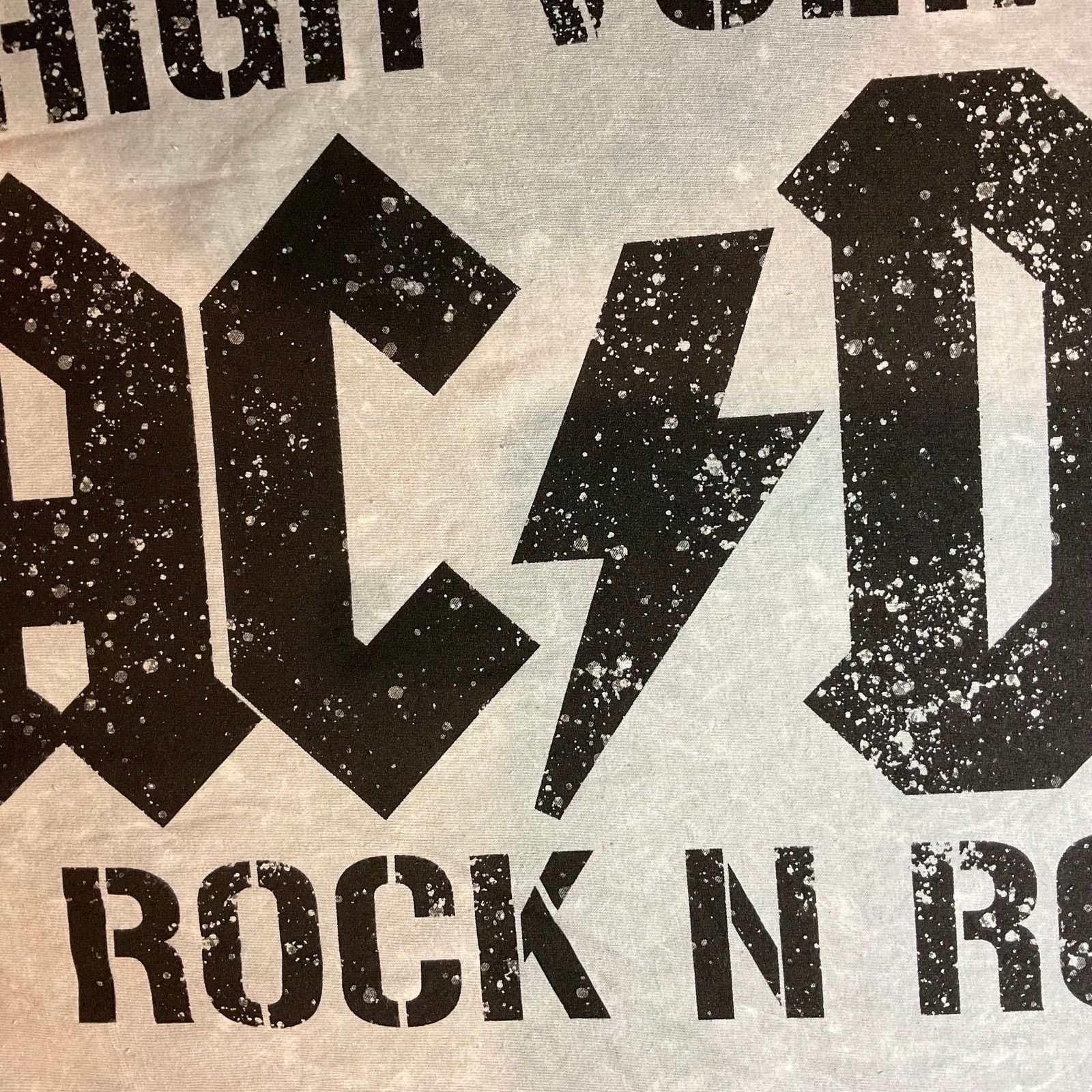 Other ⚡ AC/DC “High Voltage Rock N’ Roll” Tee – Gray Wash Size US L / EU 52-54 / 3 - 3 Thumbnail