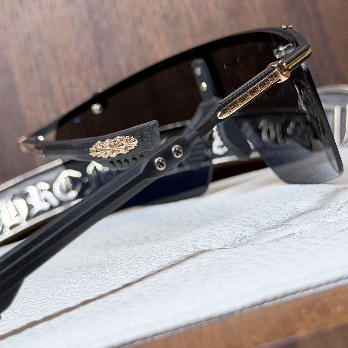 Chrome Hearts Chrome Hearts CLITANIC Sunglasses Size ONE SIZE - 10 Thumbnail