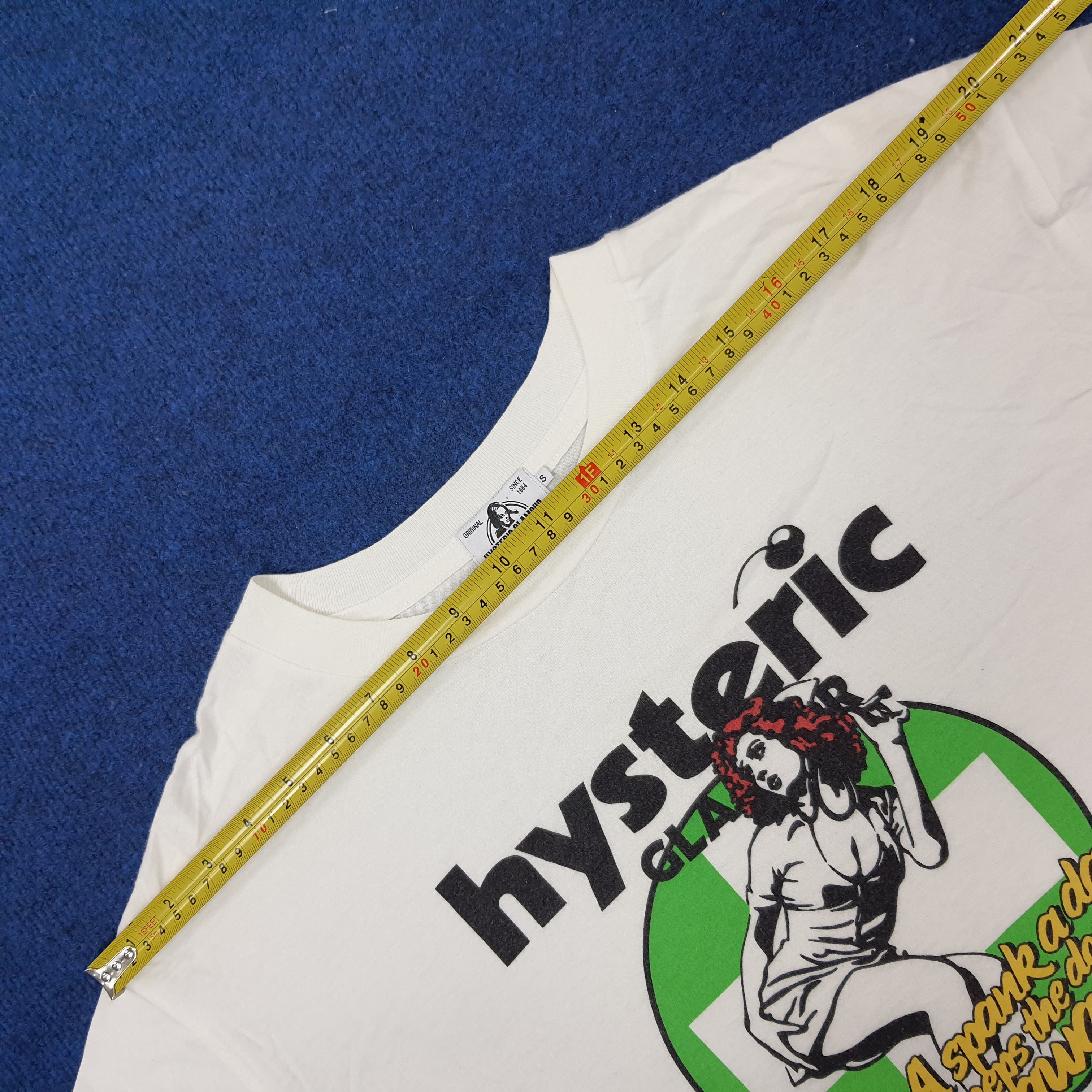 Hysteric Glamour Vintage Hysteric Glamour Japanese Brand Tshirt C239N3 Size US M / EU 48-50 / 2 - 10 Thumbnail