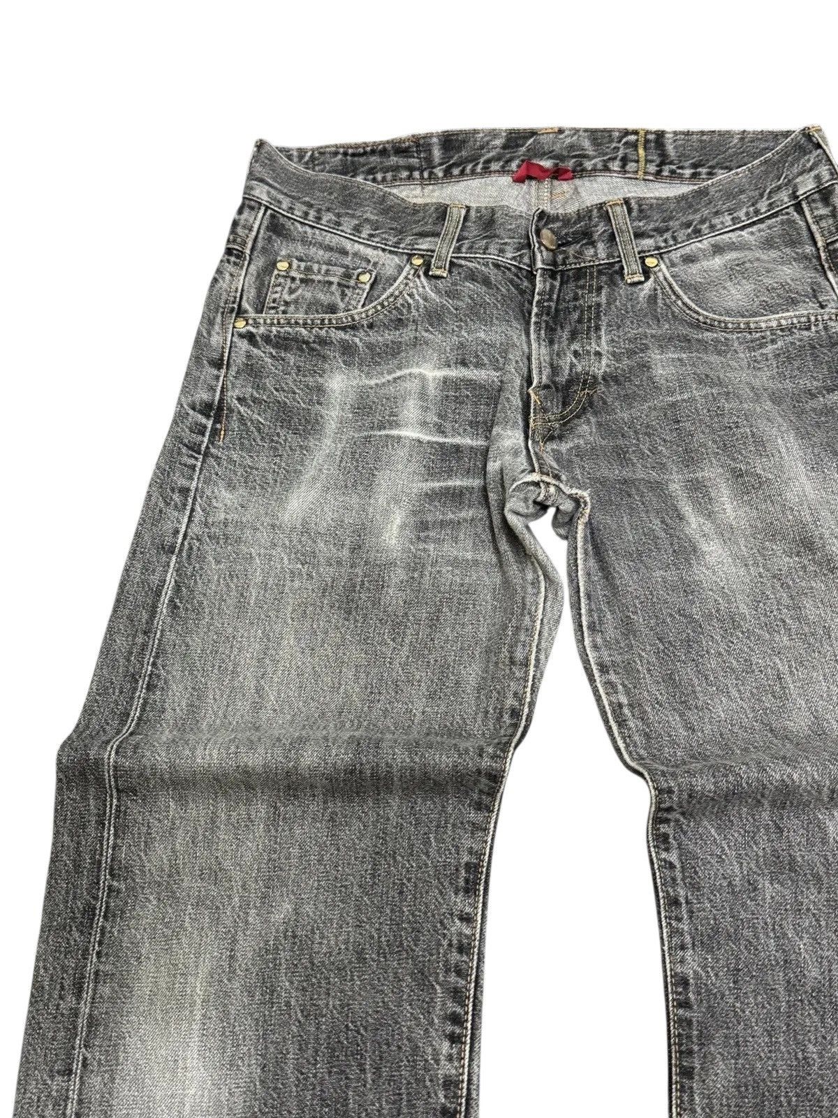 Edwin Distress Edwin 503 Rusty W Stitch Stone Wash Japanese Denim Size US 32 / EU 48 - 4 Thumbnail