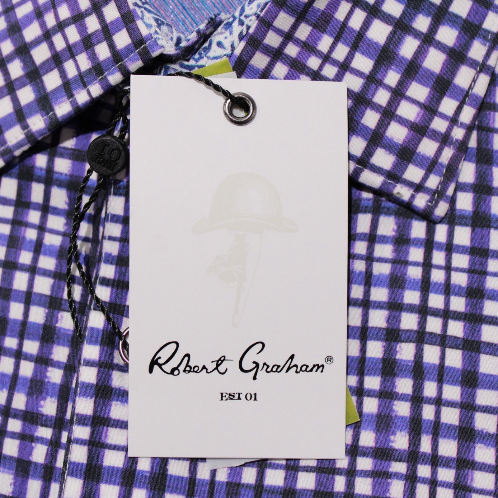 Robert Graham Robert Graham New with tags Shirt Size M US In Purple Size US M / EU 48-50 / 2 - 2 Thumbnail