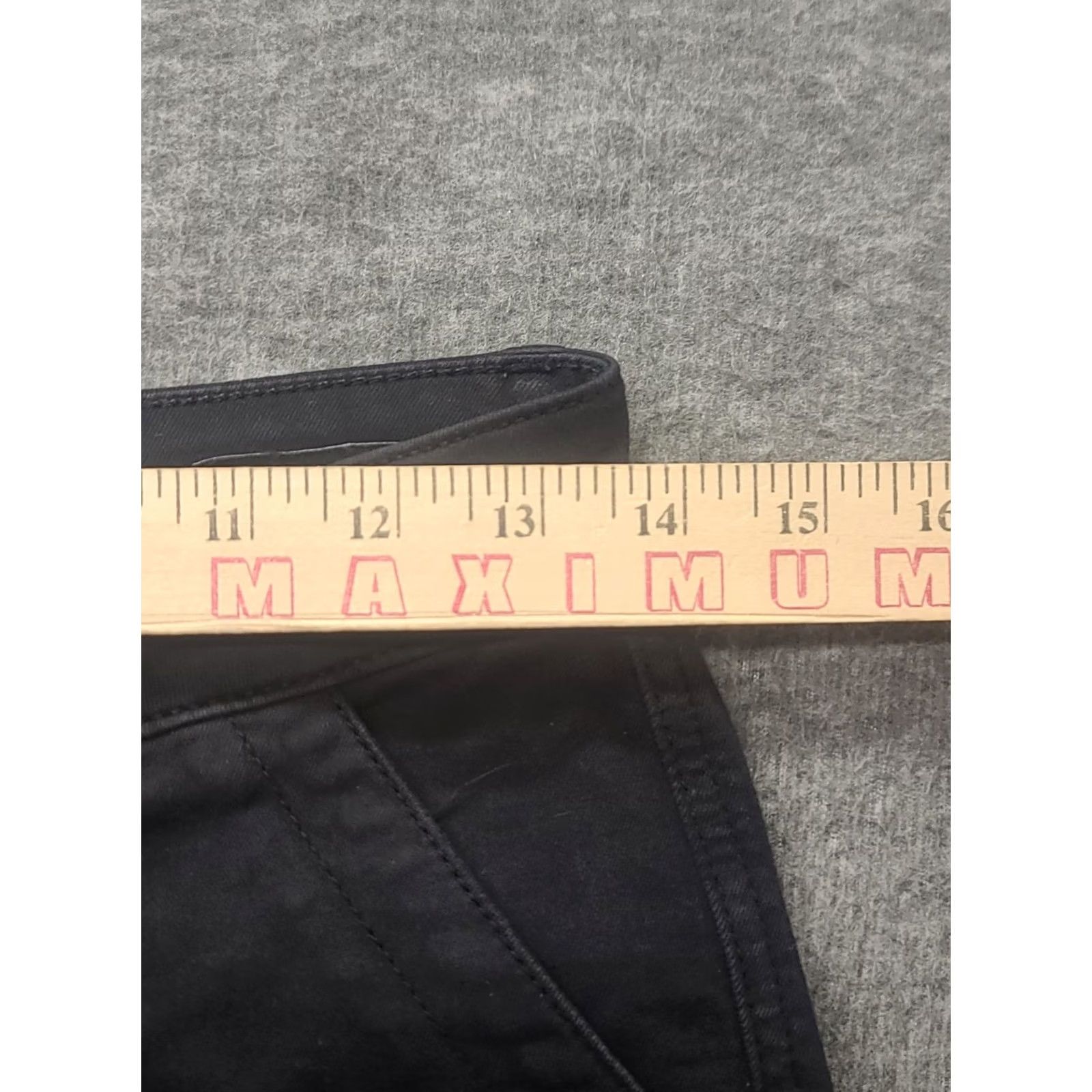 Mavi Mavi Pants Womens 26x29 Slim Cargo Utility Ankle Zip Pockets Mid Rise Twill Black Slim Fit Regular Size 26" / US 2 / IT 38 - 4 Thumbnail