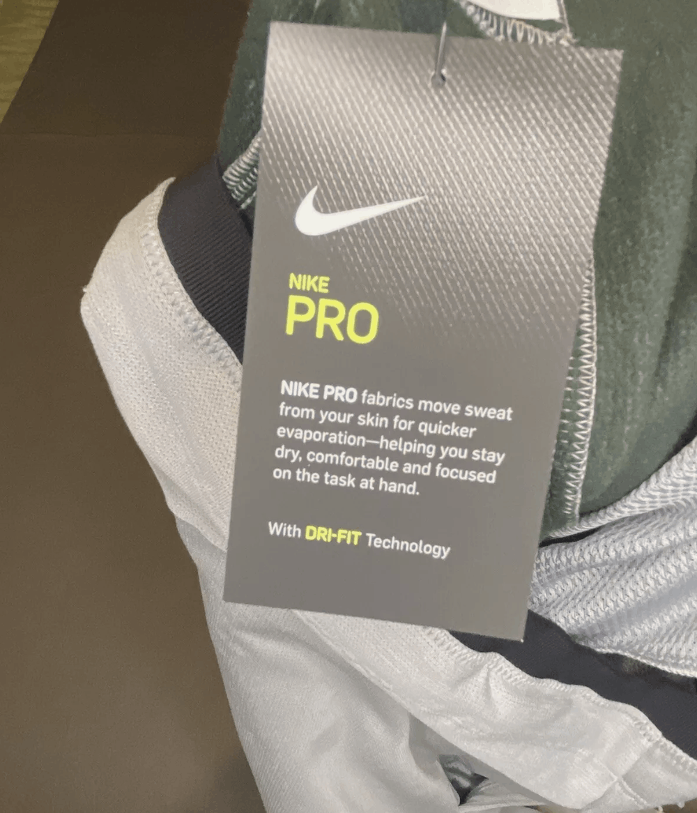 Nike NWT Men’s Nike Pro Fleece Training Pants - Gray - XL Size US 36 / EU 52 - 8 Thumbnail