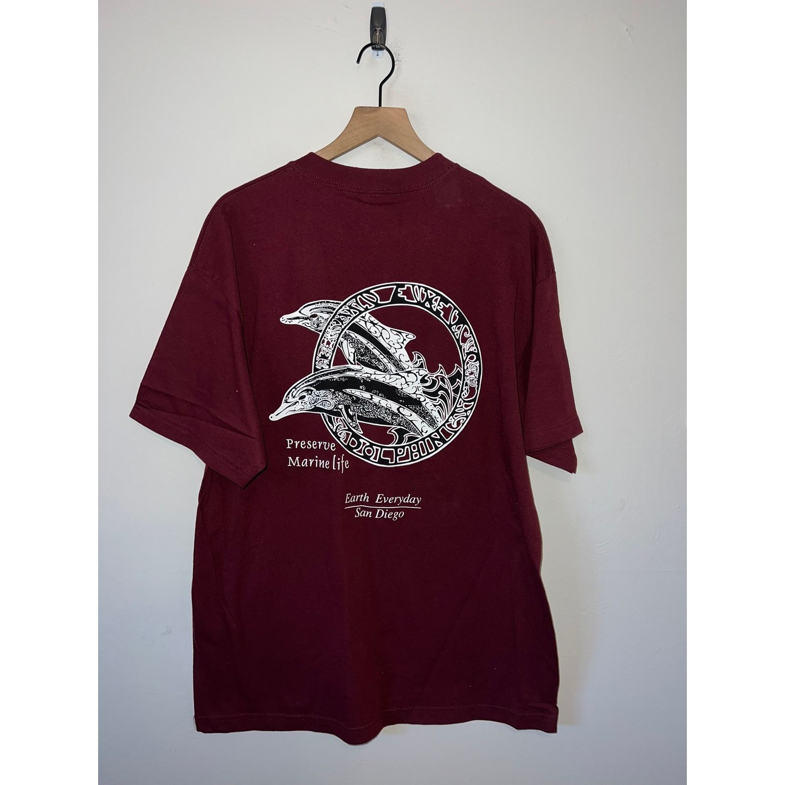 Alstyle Vintage Marine Life Shirt Preserve Earth San Diego Tee VTG Size US XL / EU 56 / 4 - 1 Thumbnail