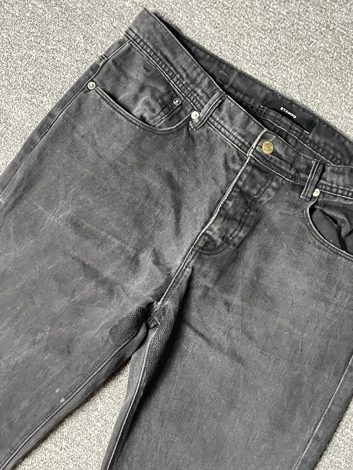 Stampd × Vintage STAMPD Distressed Denim Jeans (91) Size US 34 / EU 50 - 5 Thumbnail