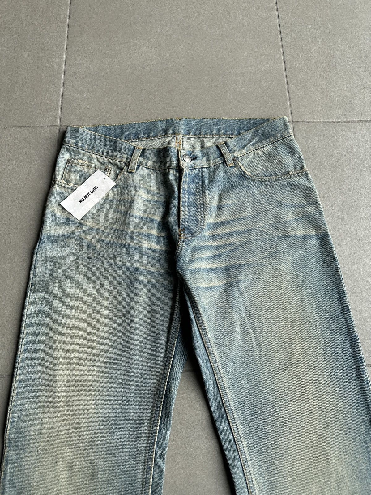Helmut Lang NWT Helmut Lang Circa 2000’s blue washed denim Size US 30 / EU 46 - 4 Thumbnail
