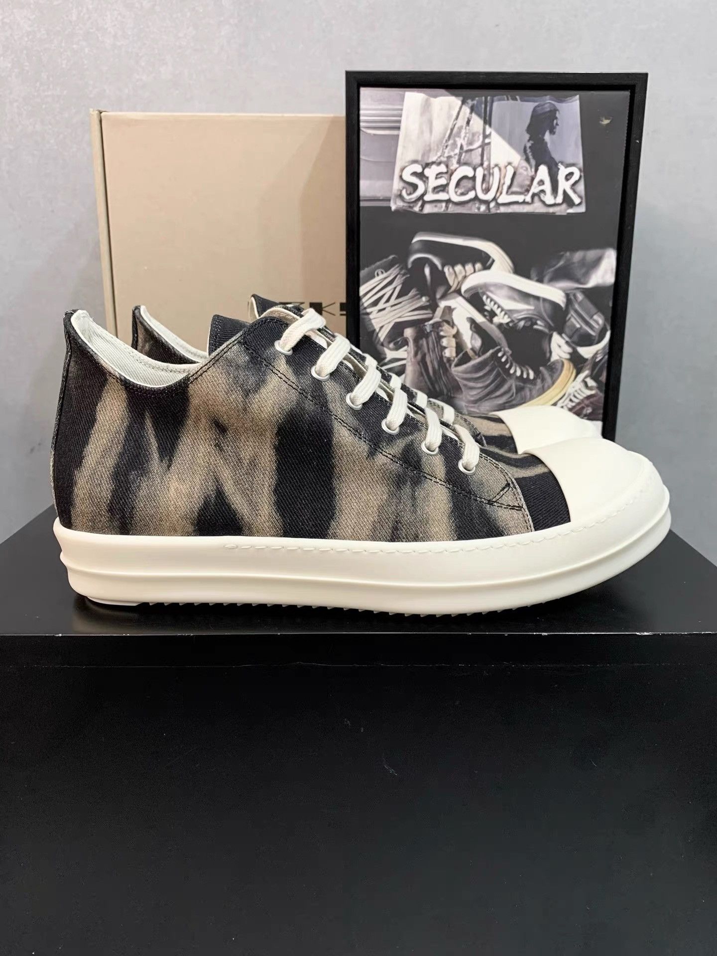 Rick Owens Rick Owens 24FW Low-Top Big Converse K34 Size US 8 / EU 41 - 4 Thumbnail