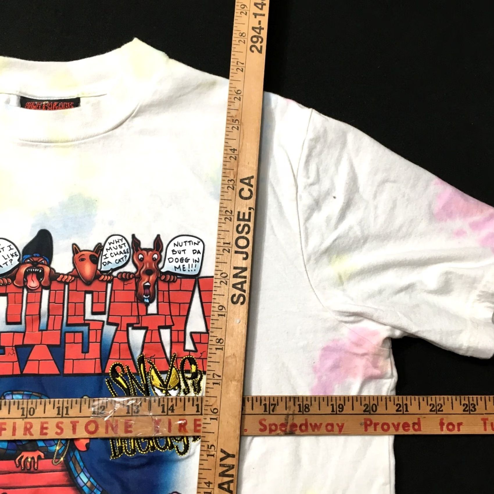 Vintage VINTAGE Snoop Doggy Dogg Doggystyle Shirt Rap 90's small RARE embroidered 1993 Size US S / EU 44-46 / 1 - 4 Thumbnail