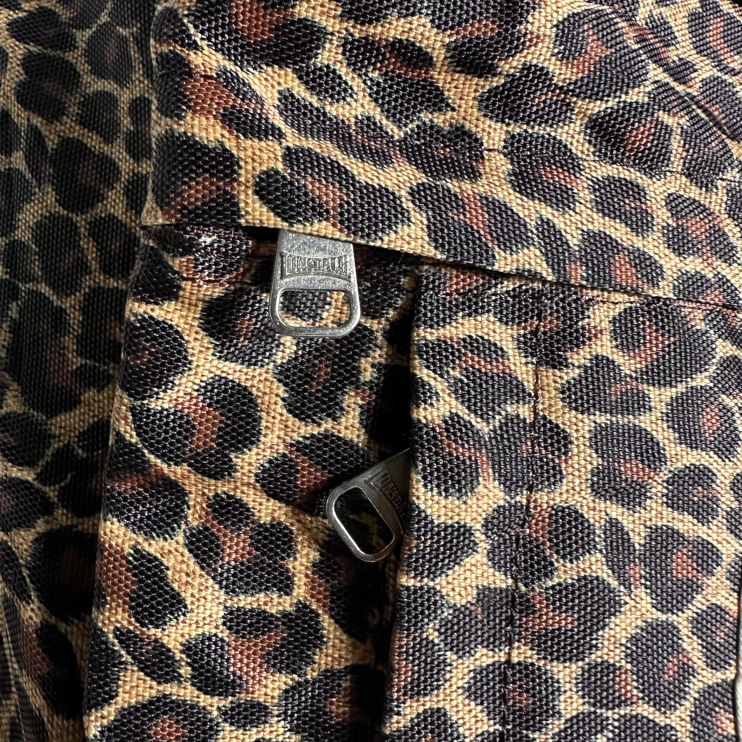 Lonsdale × Vintage 🔥RARE🔥Vintage Lonsdale London Leopard Backpack Bag Size ONE SIZE - 4 Thumbnail