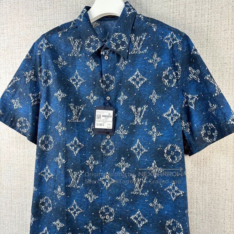 Louis Vuitton Louis Vuitton FW25 Logo Printed Point-Neck Single-Breasted Size US XXL / EU 58 / 5 - 2 Thumbnail
