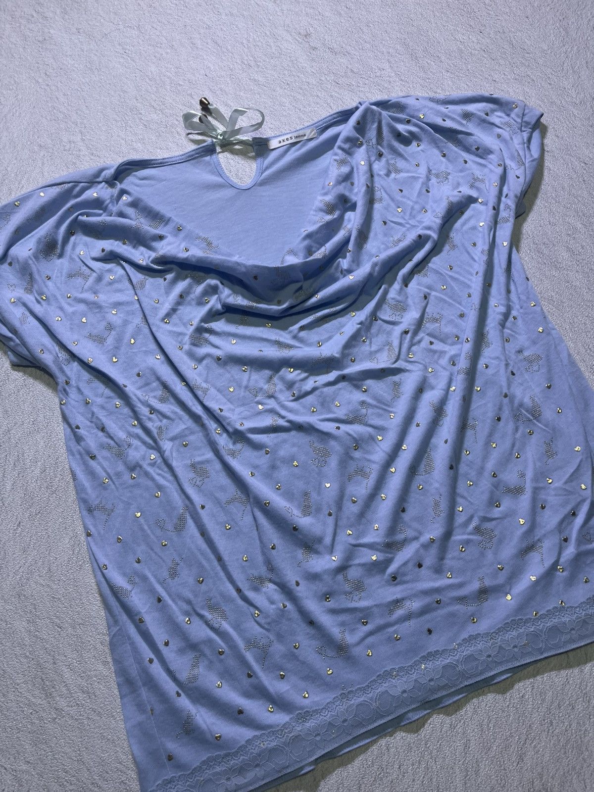 Hysteric Glamour Y2K AXES FEMME short sleeve tshirt women's Size M / US 6-8 / IT 42-44 - 2 Thumbnail