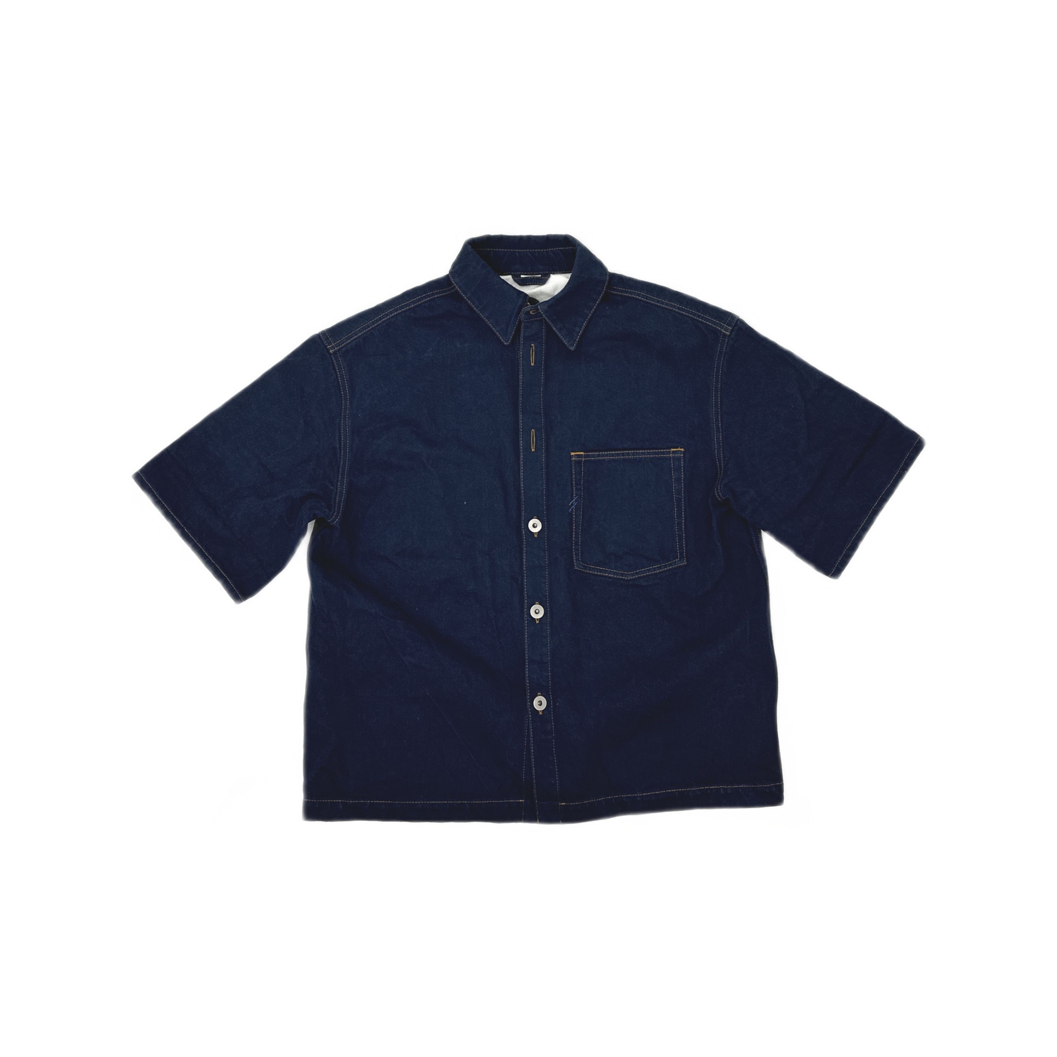 Burberry Burberry Denim Button Up Shirt Size S Size S / US 4 / IT 40 - 1 Thumbnail