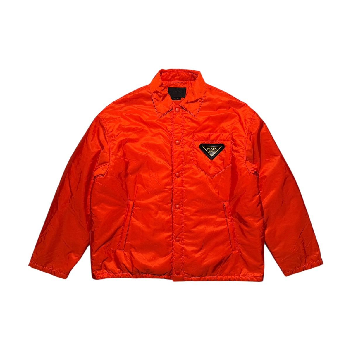 Prada ReNylon logo patch Bomber Size US XL / EU 56 / 4 - 1 Thumbnail