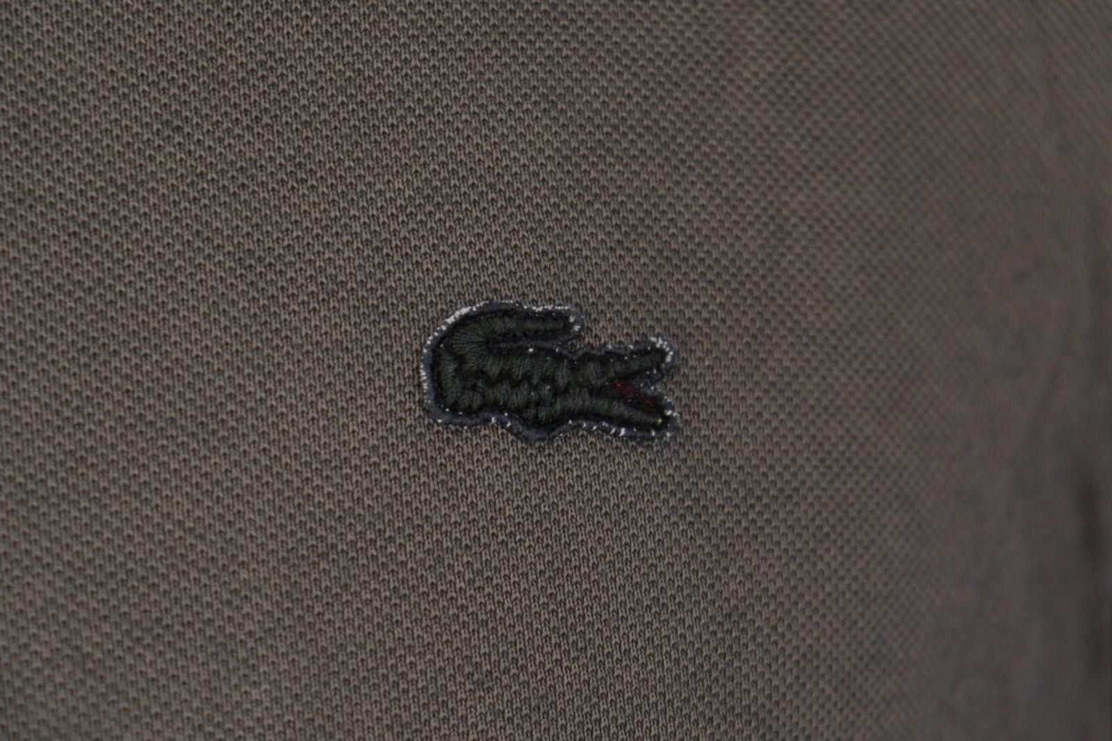 Lacoste Lacoste Classic Fit Gray Sleeve Polo Shirt Size 4 / M Size US M / EU 48-50 / 2 - 6 Thumbnail
